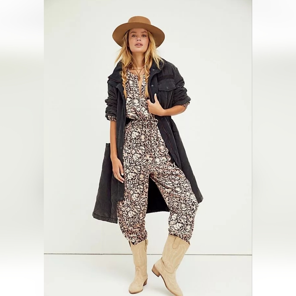 NWT free people Got A Feeling Soft Coverall SZ M - Picture 4 of 11
